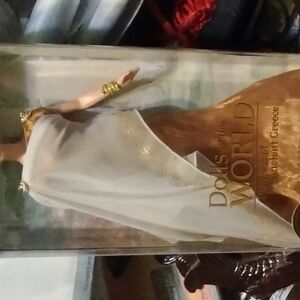 Elegant Gold and White Dress